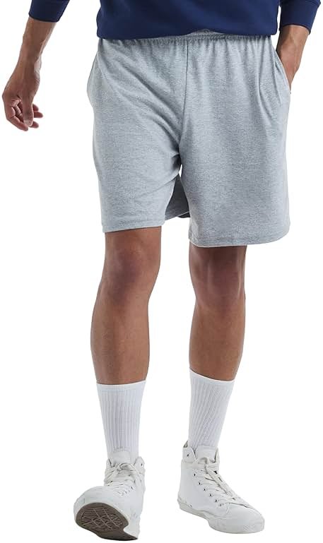 Hanes Men's Jersey Pocket Short - Product Image