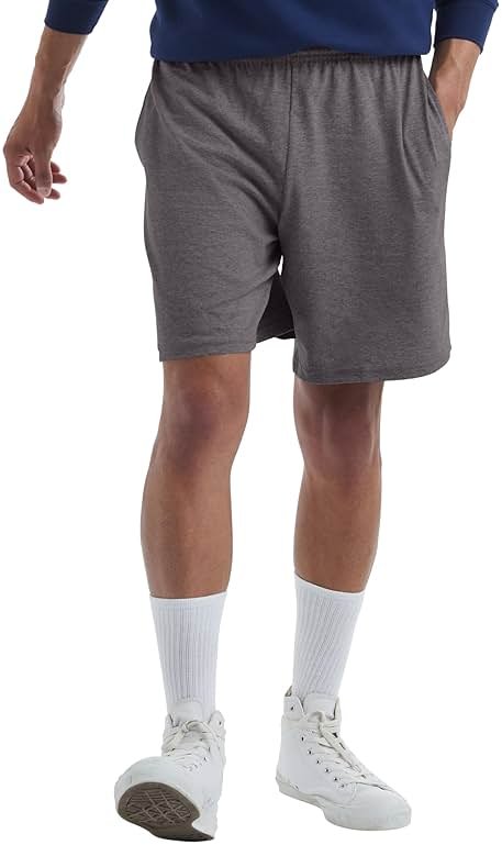 Hanes Men's Jersey Pocket Short - Product Image