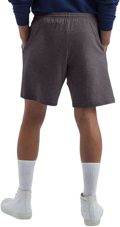 Hanes Men's Jersey Pocket Short - Image 2