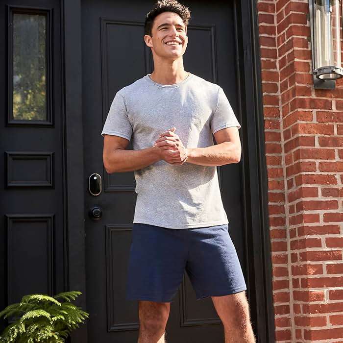 Hanes Men's Jersey Pocket Short - Image 5