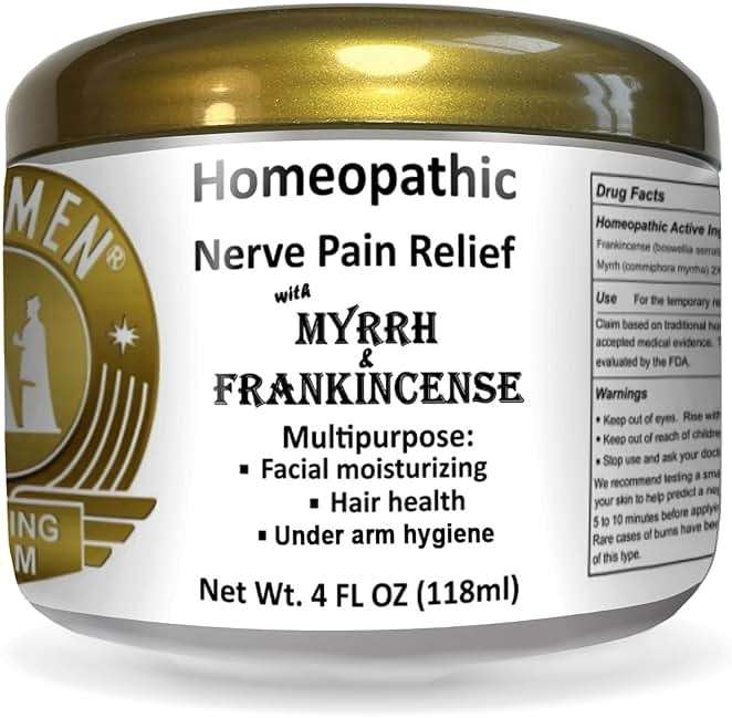 Wise Men Healing Balm with Myrrh and Frankincense Essential Oils for Soothing Nerve Relief Massage - Image 3