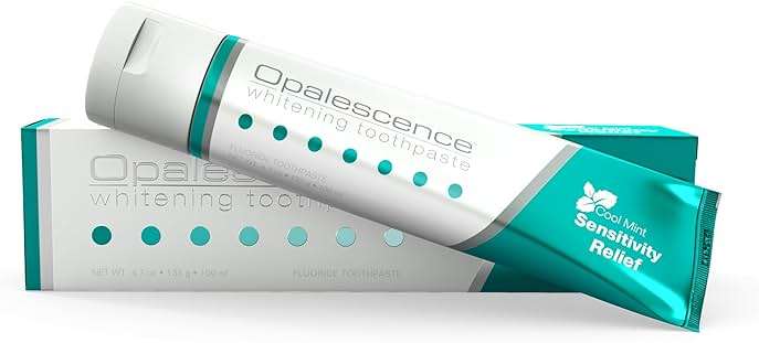 Opalescence Whitening Toothpaste for Sensitive Teeth (1 Pack) - Oral Care, Mint Flavor, Gluten Free - TP-5167-1 - Image 1