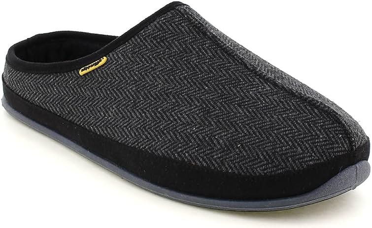 Deer Stags Slipperooz Wherever Adult Slippers, Black - Product Image