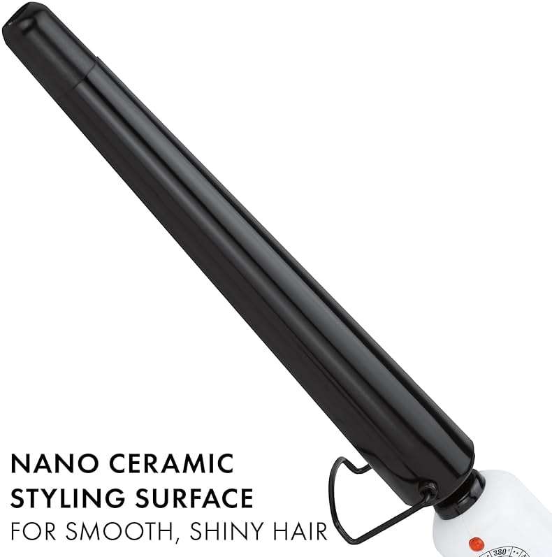 HOT TOOLS Professional Nano Ceramic Extra Long Tapered Curling Iron for Shiny Curls, 3/4 to 1 1/4 Inches - Image 4