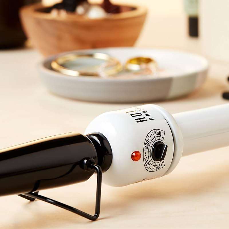 HOT TOOLS Professional Nano Ceramic Extra Long Tapered Curling Iron for Shiny Curls, 3/4 to 1 1/4 Inches - Image 5