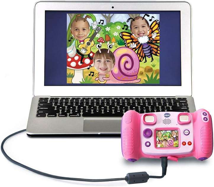 VTech KidiZoom Camera Pix, Pink - Image 5