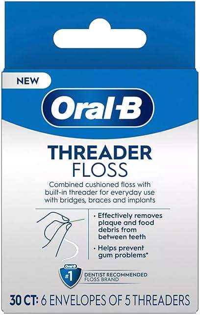 Oral-B Glide Threader Floss, 30-Count (Pack of 6) - Image 7
