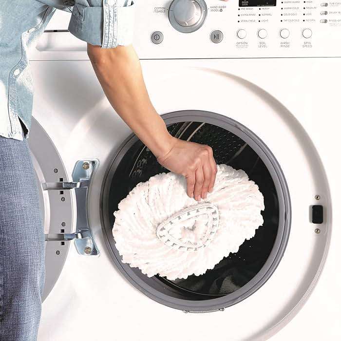 O-Cedar EasyWring Microfiber Spin Mop and Bucket Cleaning System - Image 9