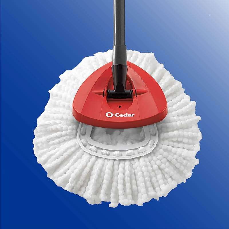 O-Cedar EasyWring Microfiber Spin Mop and Bucket Cleaning System - Image 10