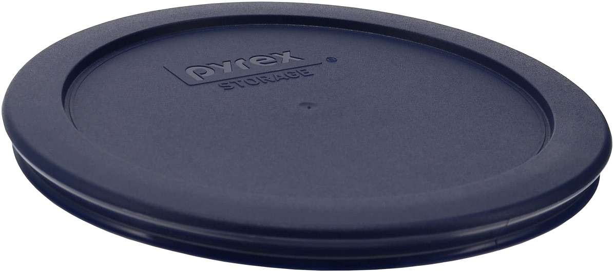 Pyrex 7201-PC 4-Cup Dark Blue Round Food Storage Replacement Lid (3-pack) - Made in the USA - Image 5