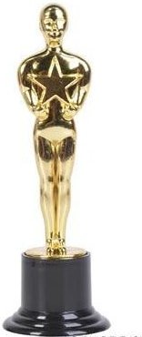 RIN (24) 6" Tall Award Trophies ~ Beautiful Oscar Type Trophies - Product Image