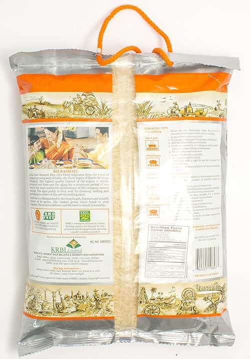 India Gate - White Basmati XL Rice - Excel, 10 Pound - Image 2