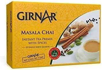 Girnar Instant Chai (Tea) Premix With Masala, 10 Sachet Pack - Image 6