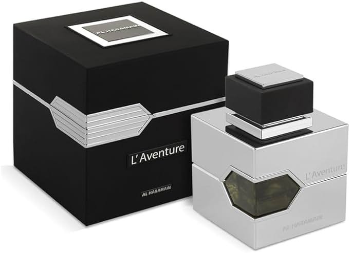 Al Haramain L'Aventure for Men Eau de Parfum Spray, 3.33 Ounce / 100 ml - Product Image
