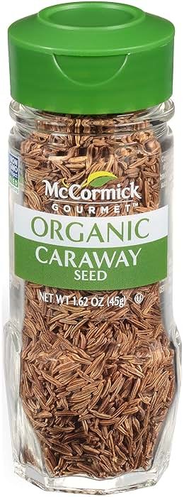 McCormick Gourmet Organic Caraway Seed, 1.62 Oz - Product Image