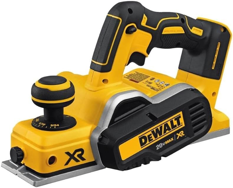 DEWALT 20V MAX Planer, 30,000 Cuts Per Minute, 2 mm Cut Depth, Brushless Motor, Bare Tool Only (DCP580B) - Product Image