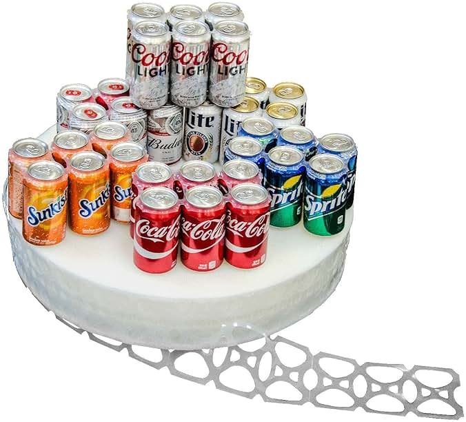 4300 Count Roll 6pk Rings Universal Fit - Fits all 12oz Beer Soda Cans - FAST SAME DAY SHIPPING - Product Image