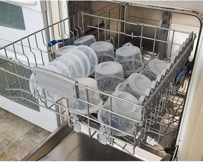 DuraHome - Deli Containers with Lids Leakproof - 40 Pack BPA-Free Plastic Microwaveable Clear Food Storage Container Premium Heavy-Duty Quality, Freezer & Dishwasher Safe (16 oz.) - Image 5