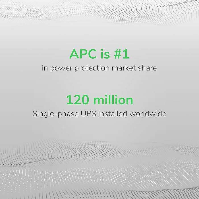 APC UPS 600VA / 330W UPS Battery Backup & Surge Protector, 7 Outlets (NEMA 5-15R), USB Charging Port, BE600M1 Uninterruptible Power Supply for Computers, Wi-Fi Routers, and Home Office Electronics - Image 10
