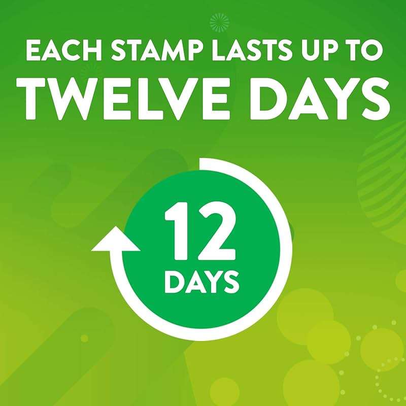 Scrubbing Bubbles Fresh Gel Toilet Bowl Cleaning Stamps, Helps Keep Toilet Clean and Helps Prevent Limescale & Rings, Lavender Scent, 1 Dispenser with 6 Fresh Gel Stamps - Image 3