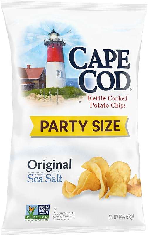 Cape Cod Potato Chips, Original Kettle Chips, 14 Oz Party Size - Image 7
