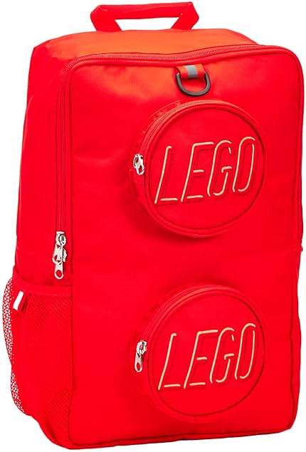 LEGO Brick Backpack - Red - Image 1