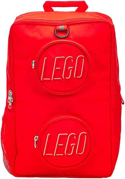 LEGO Brick Backpack - Red - Image 3