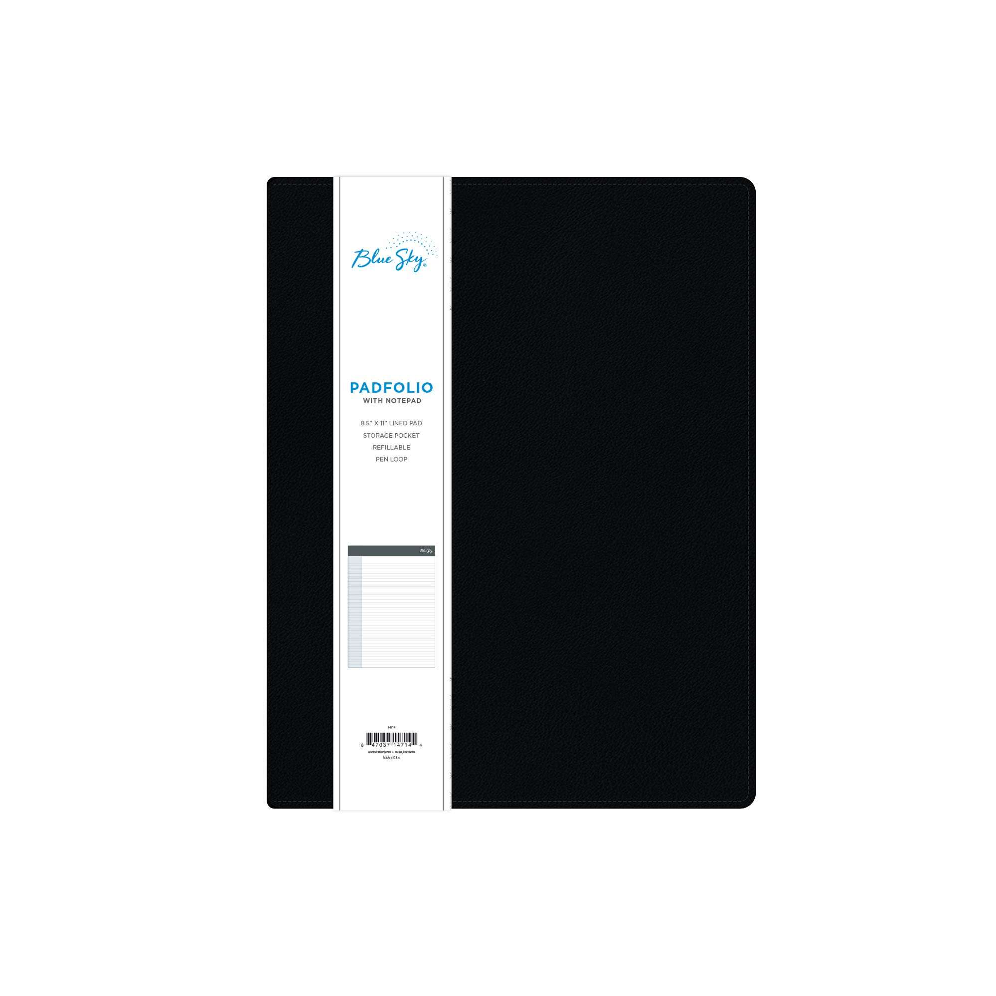 Blue Sky Professional Padfolio: Comprehensive Portfolio and Efficient Document Organizer, Ideal Business Accessory for Modern Professionals, 9.5" x 12" - Image 1