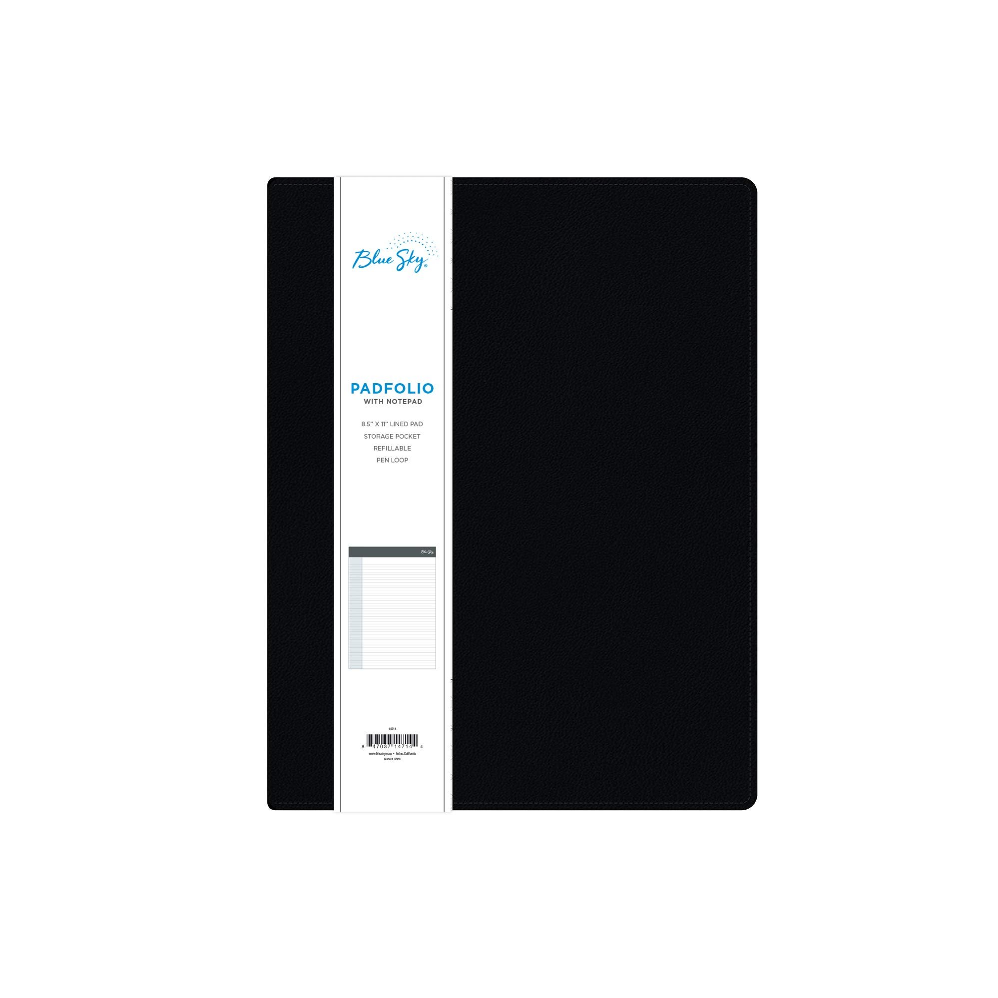 Blue Sky Professional Padfolio: Comprehensive Portfolio and Efficient Document Organizer, Ideal Business Accessory for Modern Professionals, 9.5" x 12" - Product Image