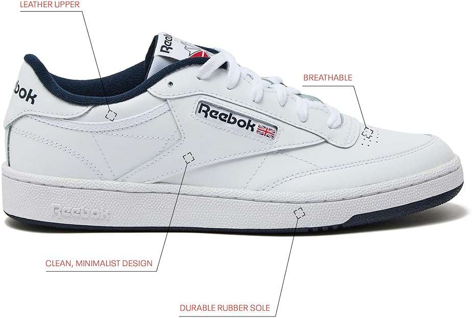 Reebok Classics Men's Club C 85 Sneakers - Image 3