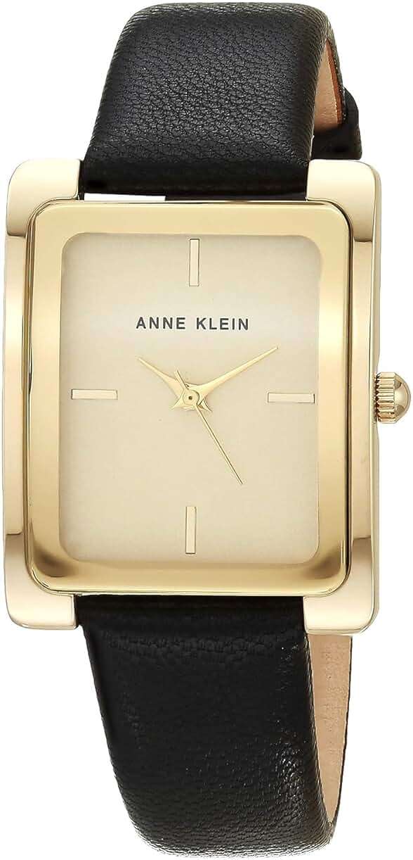 Anne Klein Women's Leather Strap Watch - Image 1