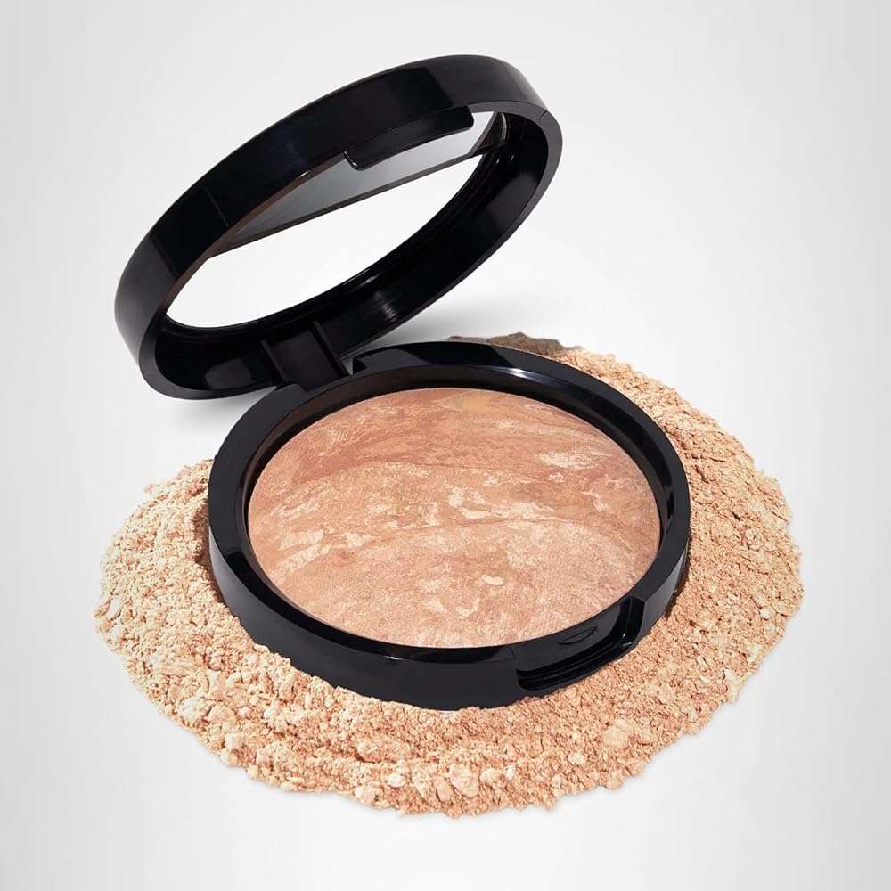 LAURA GELLER NEW YORK Award-Winning Baked Balance-n-Brighten Color Correcting Powder Foundation – Handmade in Italy – Buildable Coverage, Matte Finish – For Mature & Sensitive Skin – 03 Light - Image 7