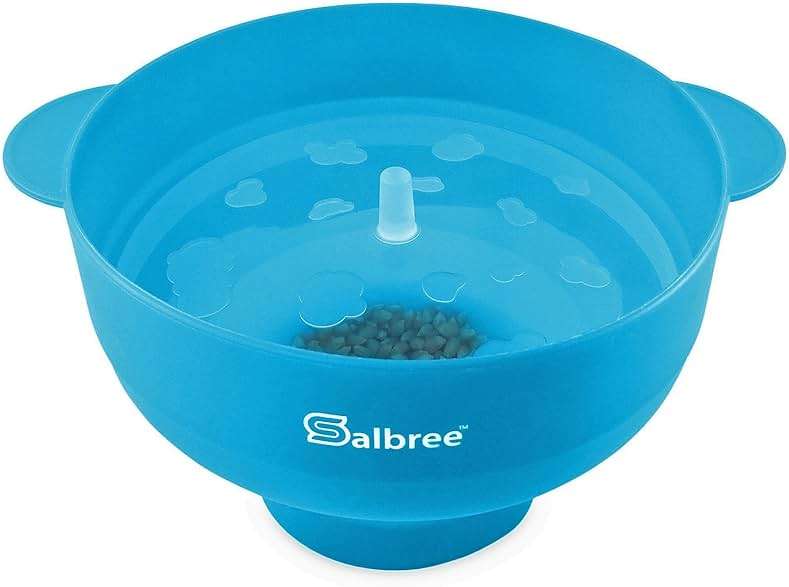The Original Salbree Microwave Popcorn Popper Machine, Silicone Popcorn Maker, Collapsible Microwavable Bowl - Hot Air Popper - No Oil Required - The Most Colors Available (Turquoise) - Image 7