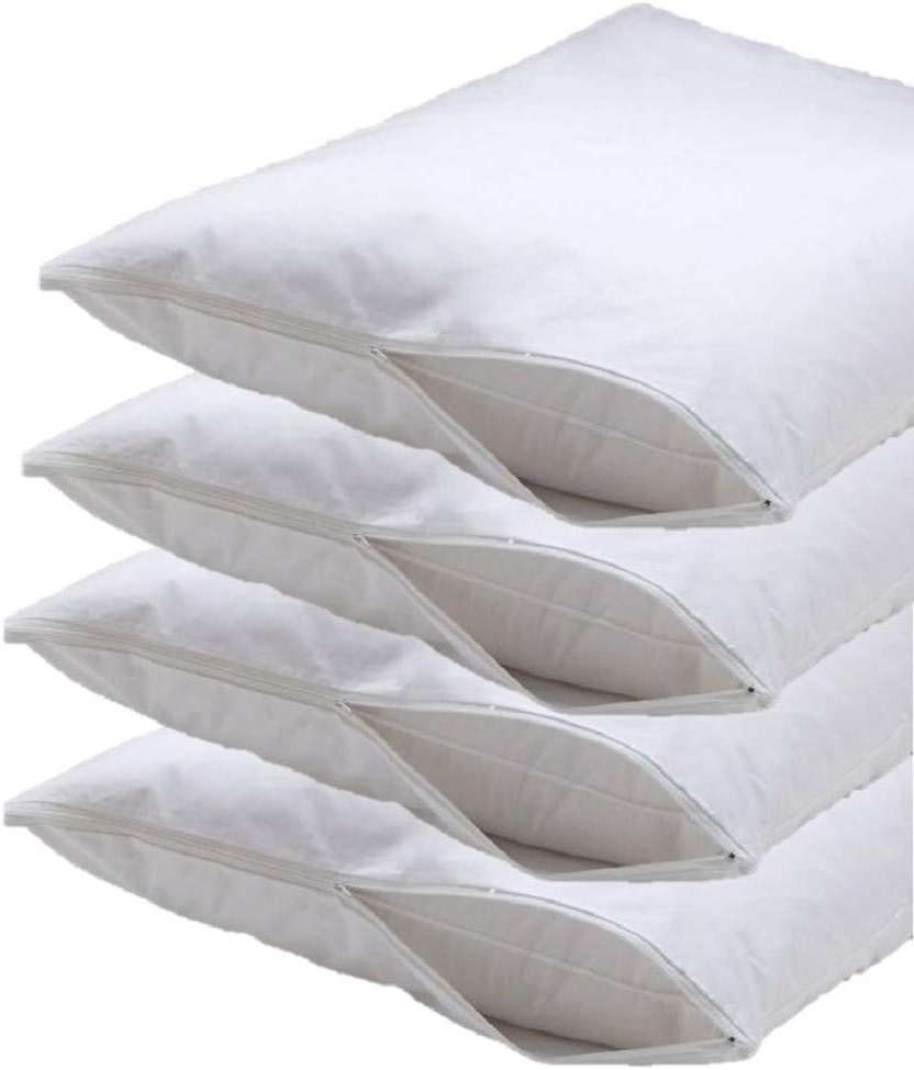 4 Pack Deluxe Zippered Vinyl Pillow Covers - Waterproof Protectors for Longer Lasting Pillows. Standard Size 20"x29". Ideal for Home, Hotel and Hospital use. - Image 6