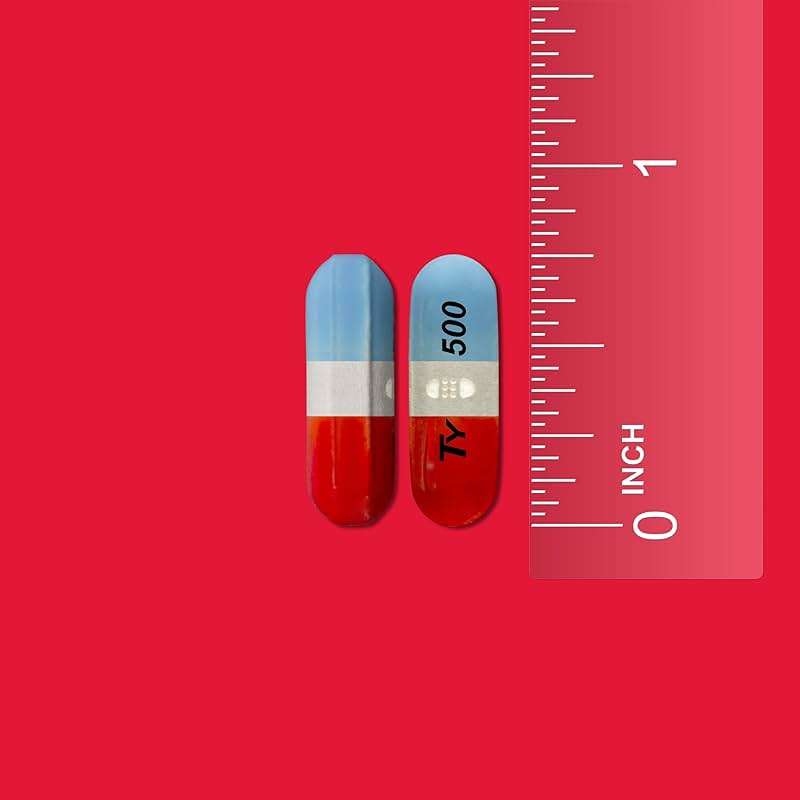 Tylenol Rapid Release Extra Strength Gelcaps, Acetaminophen 500 mg per Gel, Laser Drilled Holes Allow Fast, Strong Pain Relief, Fever Reducer, Gentle on Stomach, 100 Count Size - Image 7