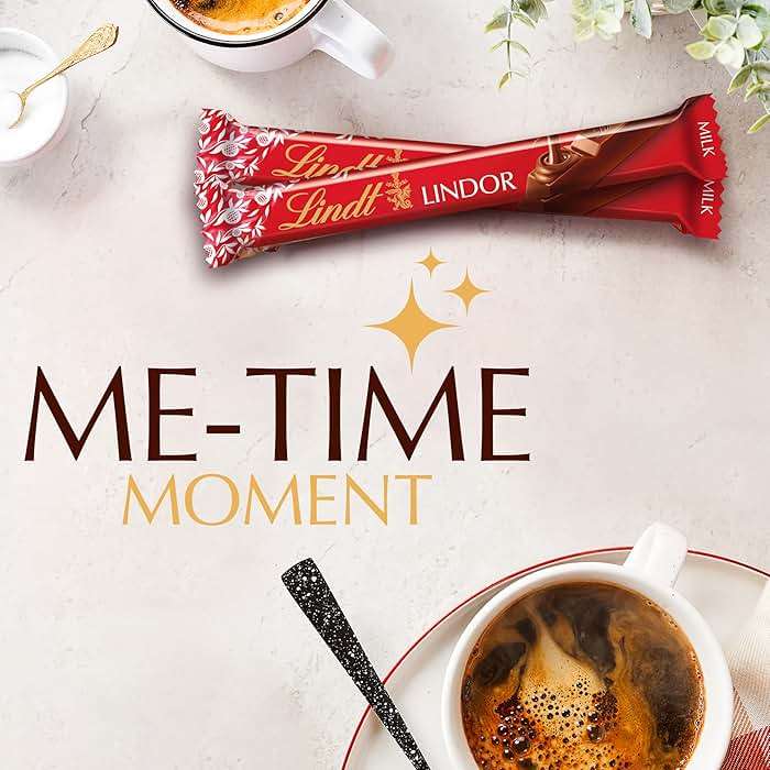 Lindt LINDOR Milk Chocolate Truffle Bar, Chocolate Candy Bar with Smooth Center, 1.3 oz. (24 Pack) - Image 5