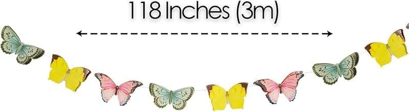 Talking Tables Fairy Bunting Banner | Great for Girls Tea Party, Birthday and Decor | Pink, Paper, 3M - Image 4