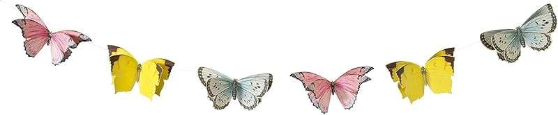 Talking Tables Fairy Bunting Banner | Great for Girls Tea Party, Birthday and Decor | Pink, Paper, 3M - Image 5