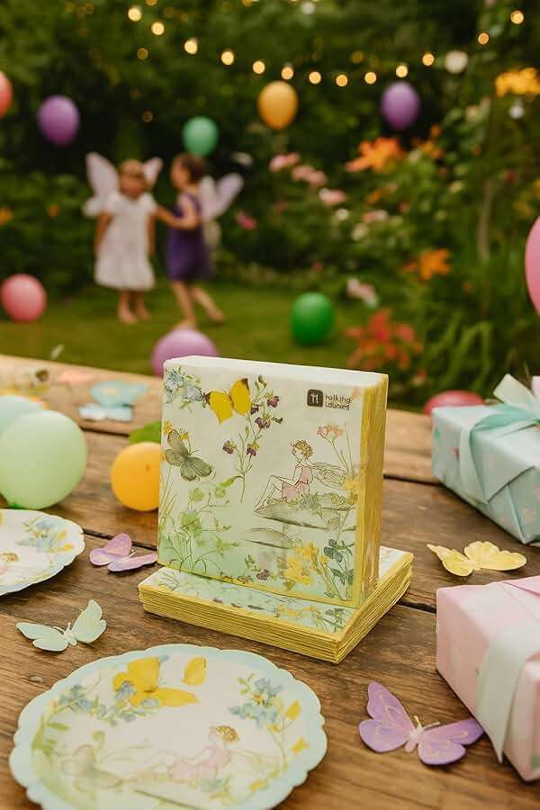 Talking Tables Fairy Bunting Banner | Great for Girls Tea Party, Birthday and Decor | Pink, Paper, 3M - Image 9