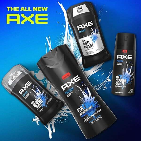 AXE Antiperspirant Deodorant for Men Phoenix 4PK 48H Sweat & Odor Protection for Long Lasting Freshness, Crushed Mint & Rosemary Men's Deodorant 2.7 oz - Image 3