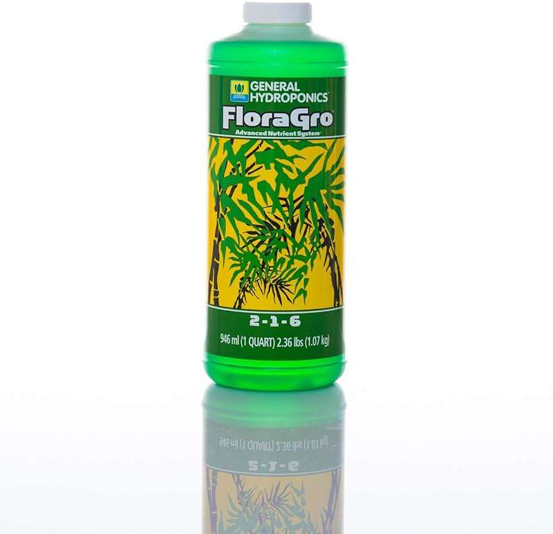 General Hydroponics Flora Series: FloraMicro, FloraBloom, FloraGro - 3-Part Hydroponic Nutrient System, 1 qt. Bottles - Image 4