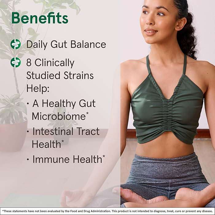 Jarrow Jarro Dophilus Probiotics - Probiotic Supplement, Gut Health, 60 Ct | Gut Health Support, 25 Billion CFU, 8 Probiotic Strains, Intestinal and Digestive Health For Women & Men, Shelf-Stable - Image 4
