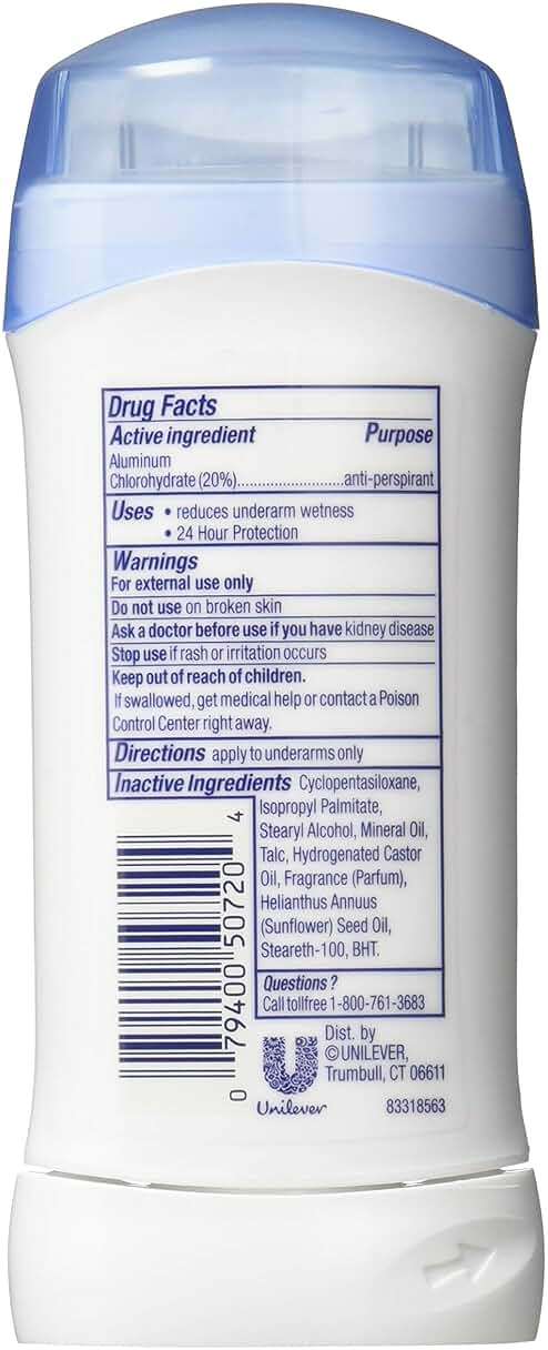 Dove Anti-Perspirant Deodorant Invisible Solid Powder, 2.6 Ounce (Pack of 4) - Image 2
