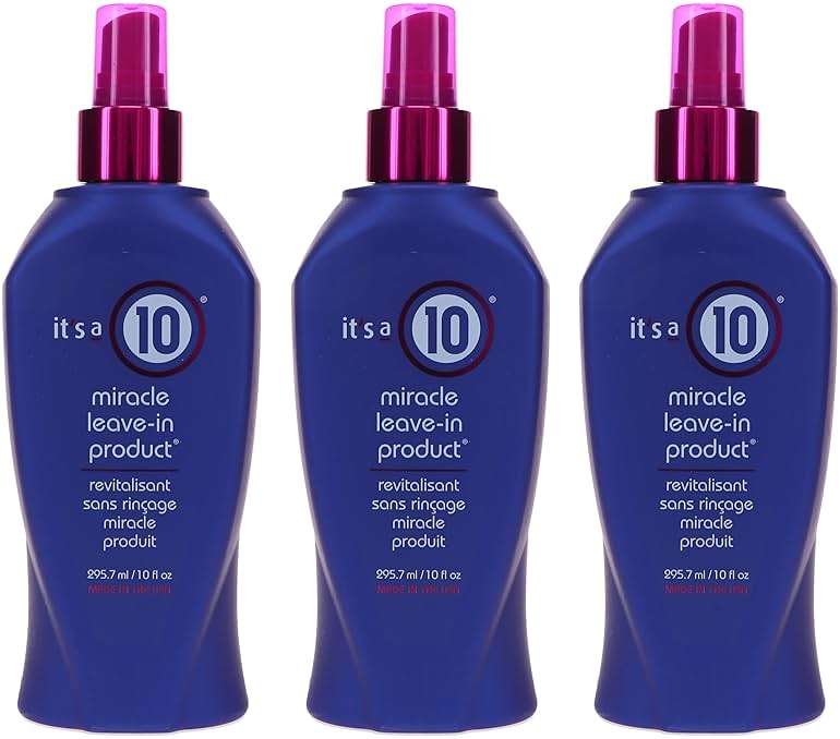It's a 10 Haircare Miracle Leave-In product, 10 fl. oz. (Pack of 3) - Image 1