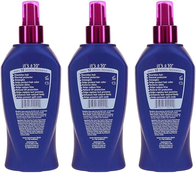 It's a 10 Haircare Miracle Leave-In product, 10 fl. oz. (Pack of 3) - Image 4
