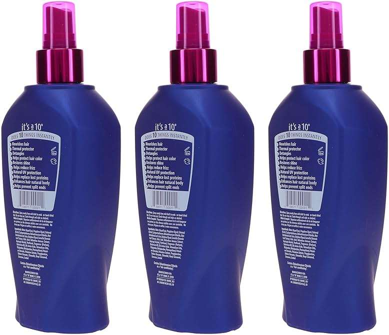 It's a 10 Haircare Miracle Leave-In product, 10 fl. oz. (Pack of 3) - Image 5