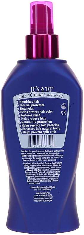 It's a 10 Haircare Miracle Leave-In product, 10 fl. oz. (Pack of 3) - Image 8