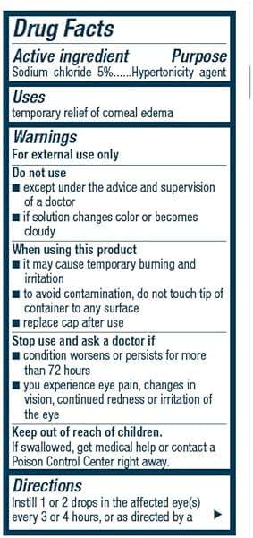 Bausch & Lomb Muro 128 Solution 5% 15 mL (Pack of 2) - Image 5