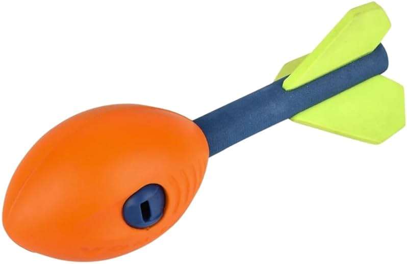 NERF Vortex Mini Aero Howler Foam Football - NERF Soft Mini Vortex Football for Long-Distance Throws - Perfect for Pool + Beach Ball - Kids Aero Howler Whistle Foam Ball - Image 5