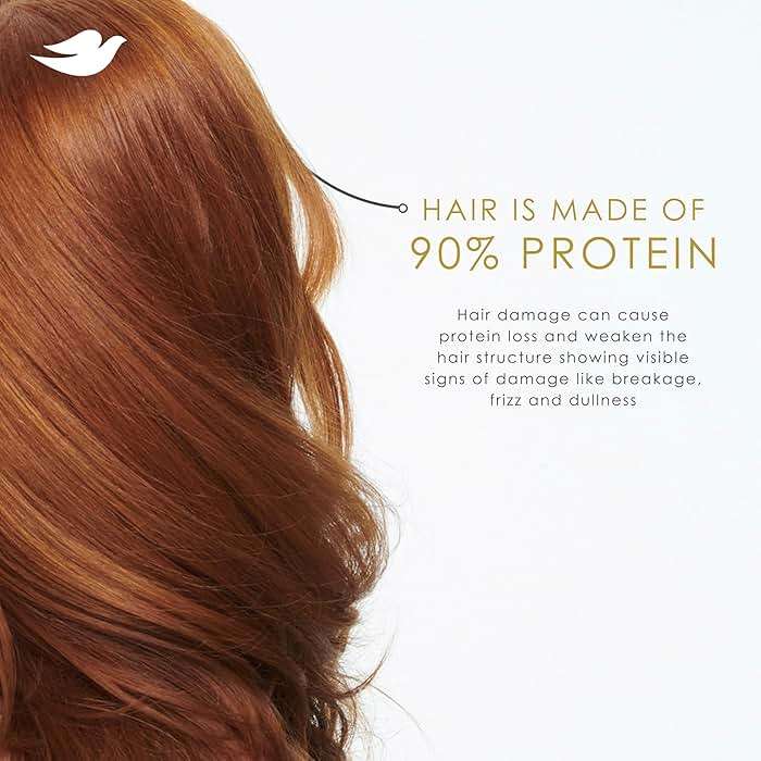 Dove Shampoo 4 count Intensive Repair for Damaged Hair with Bio-Protein Care Technology and Amino Serum 12 Fl Oz - Image 7